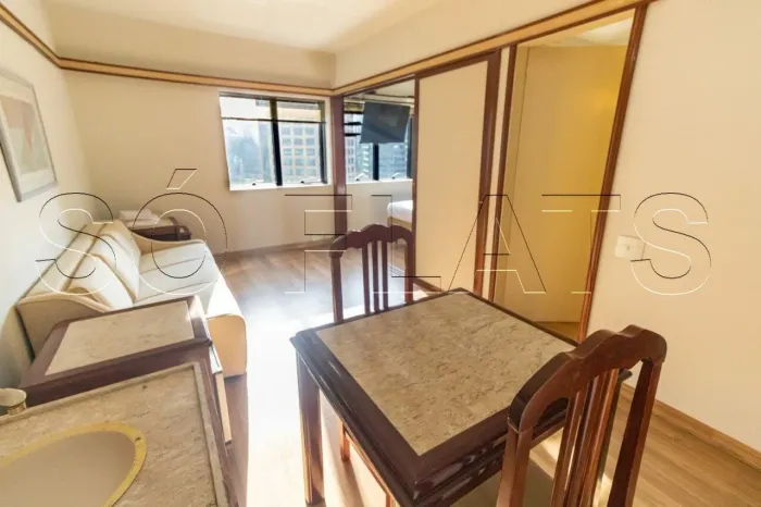 Flat para locação no The Time contendo 31m², 1 dorm e 1 vaga de garagem, no bairro do Broo