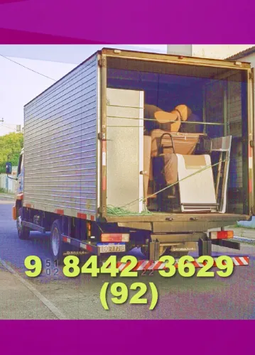frete bau para adrianópolis, bairro da paz e nova esperança! faça sua mudança já!