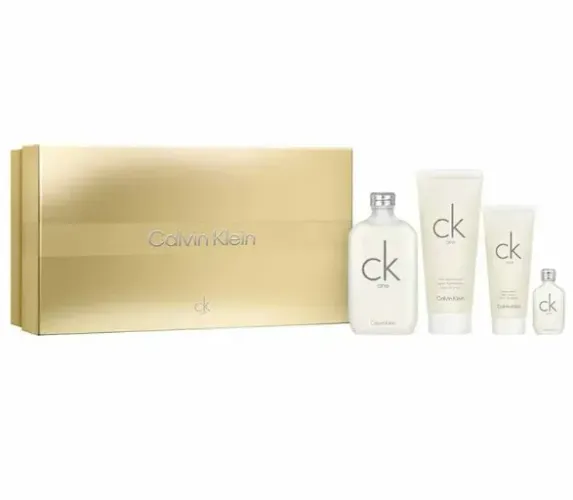 Calvin Klein Ck One Kit - Perfume EDT + Body Lotion + Shower Gel + Miniatura Kit