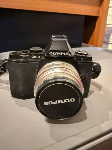 Conjunto de câmeras fotográficas