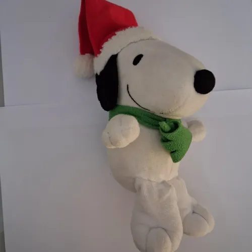 Pelúcia Snoopy Peanuts Cacau Show 2024 20cm natal