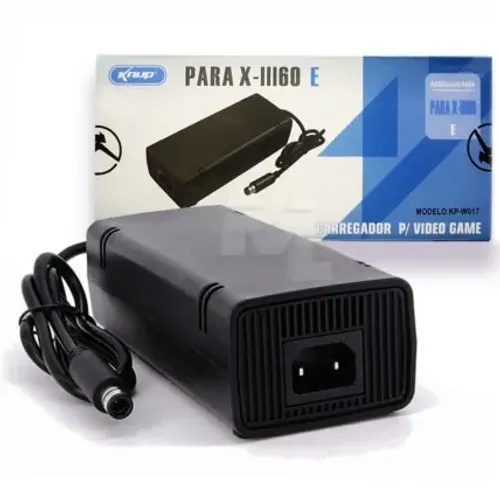 (Perfil Verificado) Fonte 2 Pinos Knup de Videogame Xbox 360 Slim 