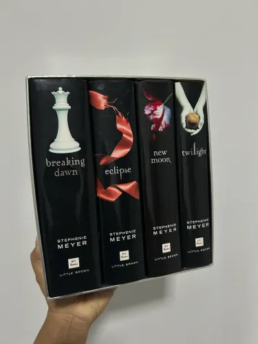Crepúsculo saga box inglês capa dura