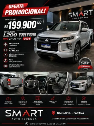 Mitsubishi L200 Triton Sport HPE 2.4 CD Diesel Aut. 2024