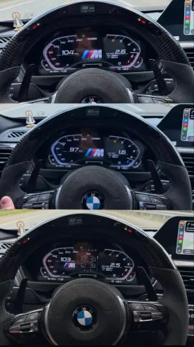 Painel Digital da BMW 320i