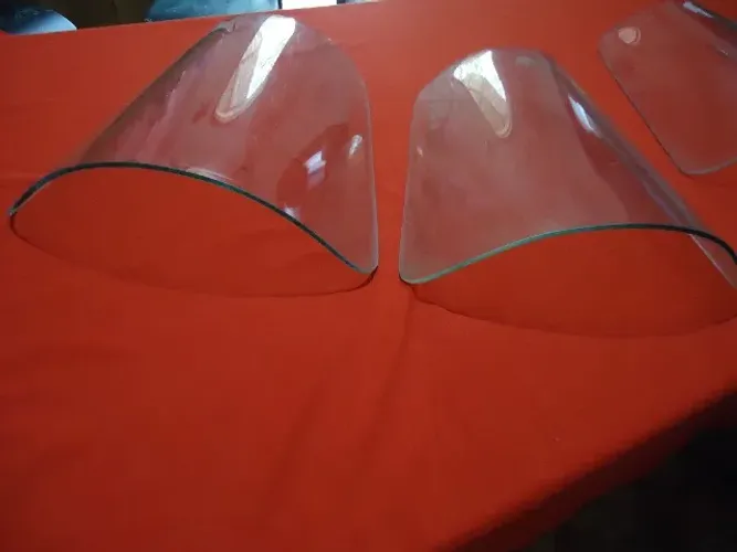 vidros curvados traseira da kombi original vw