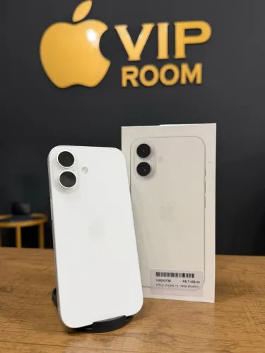 iPhone 16 128gb Branco semi novo em excelente estado!!