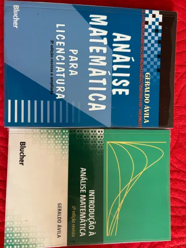 Livros Analise Matemática Geraldo Ávila 