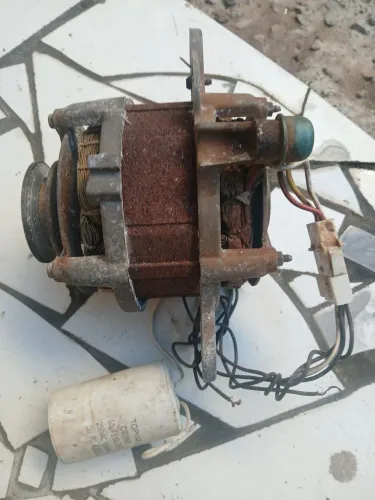 Peças, motor de máquina de lavar