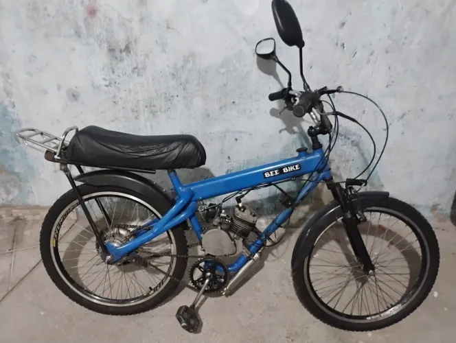 Bicicleta motorizada a gasolina