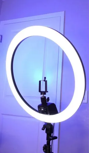 RING LIGHT GRANDE PROFISSIONAL 44 diâmetro | 18 pol
