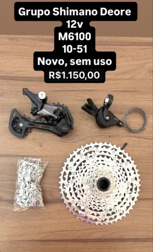 Transmissão Shimano Deore 12v