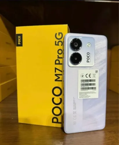 Xiaomi Poco M7 PRO 5G NFC - 8GB Ram / 256GB Rom - Global + Capinha e Película - Lacrados!!