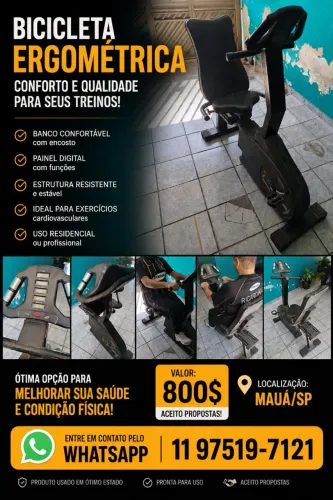 Bicicleta Ergométrica
