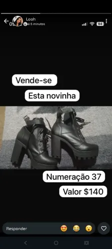 Estou vendendo essa bota