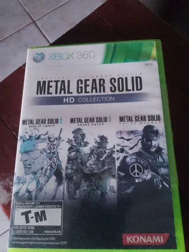 Jogo XBOX Metal Gear Solid só um disco 