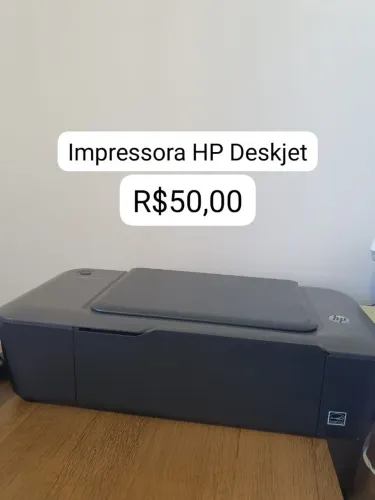 Impressora HP Deskjet 1000 OBS: precisa levar para conserto pois não está ligando.