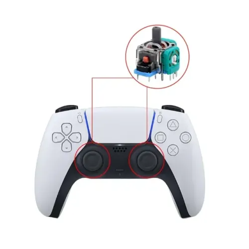Conserto em controle de PS5