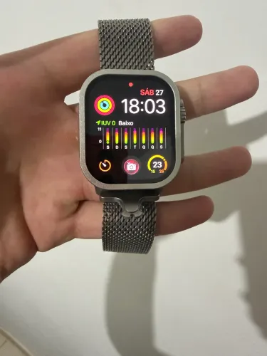 Apple Watch Ultra 2 49MM Titanium semi novo