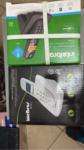 DOIS TELEFONES FIXOS SEM FIO