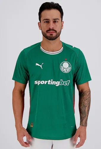 Camisa PUMA do PALMEIRAS OFICIAL, HOME 1, Versão JOGADOR 2026