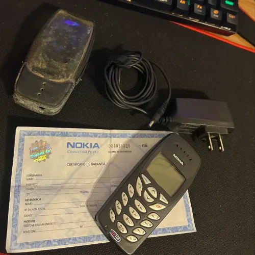 Nokia 3310 Antigo Original + Carregador e Certificado