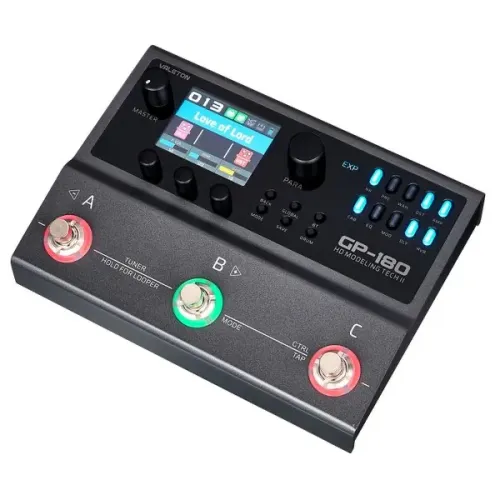 Valeton GP-180 - Pedaleira Multi-Efeitos com NAM A2 + IR Loader + MIDI