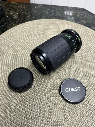 Lente GUEST 70-210mm f/4.5-5.6 MC Macro - Made in Japan -