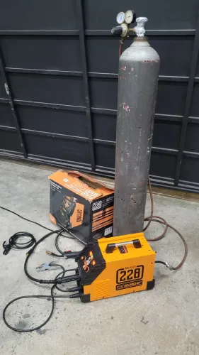 Maquina de solda mig completa