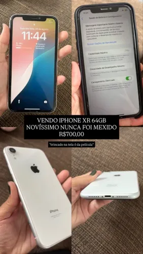 IPHONE XR EM PERFEITO ESTADO 