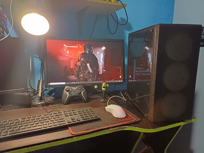 Pc Gamer Ddr4 com Water cooler + Monitor