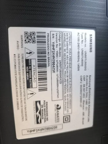 TV SAMSUNG 50 POLEGADAS - Defeito