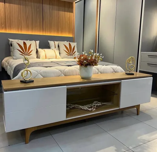 Rack Miami 2m de Largura para Tv até 75 Polegadas Entrega Rápida