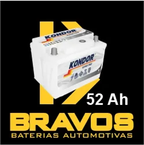 Bateria Kondor 52Ah 18 meses 