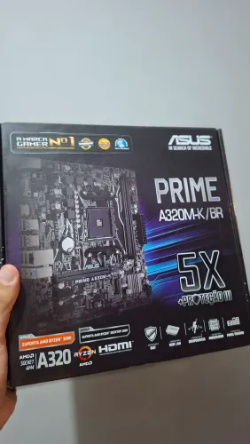 Placa mãe Asus Prime A320MK/BR