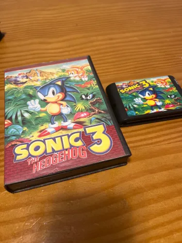 Jogo Sonic 3 compativel - Mega Drive