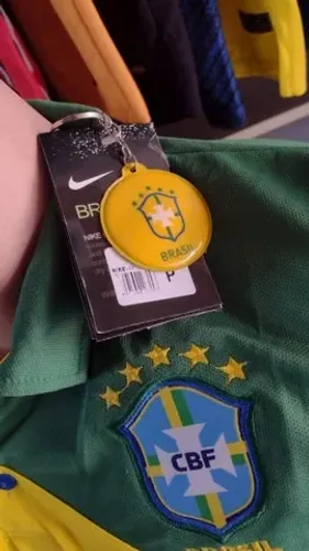 Camisa do Brasil Polo Bandeira Linha Premium Torcedor Masculino