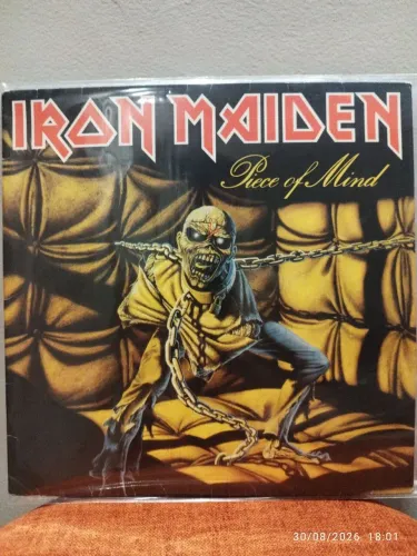 Iron Maiden - Piece of Mind - LP Nacional - EMI - 1983 - Gatefold