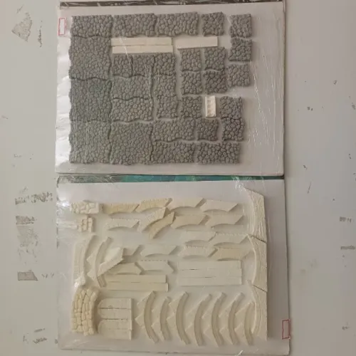 peças para fomataçao de dioramas em geral