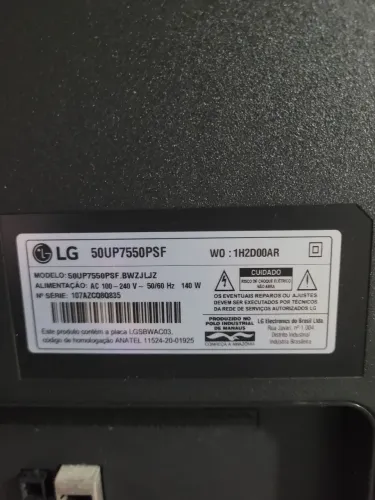 Tv LG 50UP7550PSF