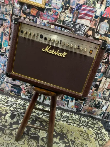 Amplificador Marshall acústico AS50D 110v