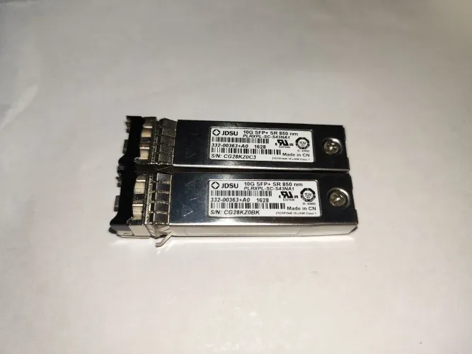 GBIC (2 unidades) Modulo 10Gb SFP+ JDSU PLRXPL-SC-S43NA1 850nm Multimodo