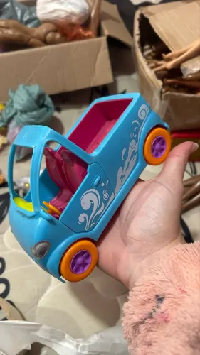 Barbie Carrinho Polly azul