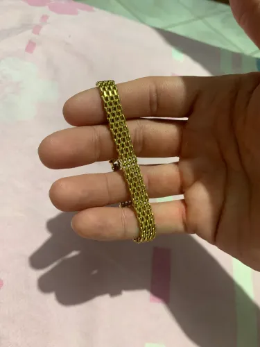Pulseira banhada a Ouro 18k NOVO