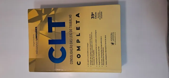 CLT completa Aryanna Linhares ed. 39