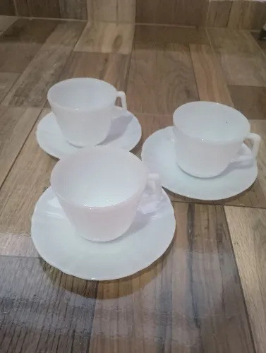 3 xícaras de chá colorex perfeitas como novas