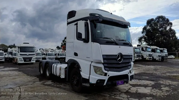Mercedes-Benz Actros Actros 2651 MP5 LS 6x4 2p (diesel)(E5) 2022/2022 Vamos Seminovos Chap