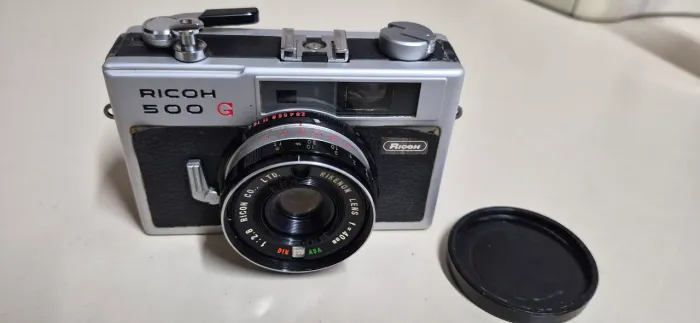 Antiga Máquina Fotográfica Ricoh G 500