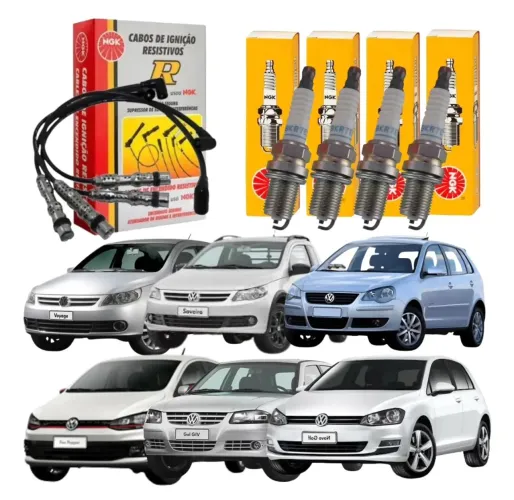 Kit cabo de velas + velas VW