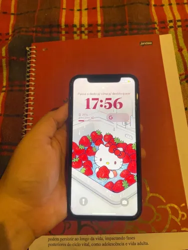 iPhone xr na cor vermelha, 128gb. Face ID ok